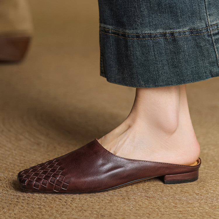 Amara | Leather Mules