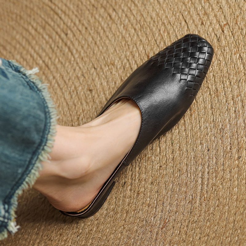 Amara | Leather Mules
