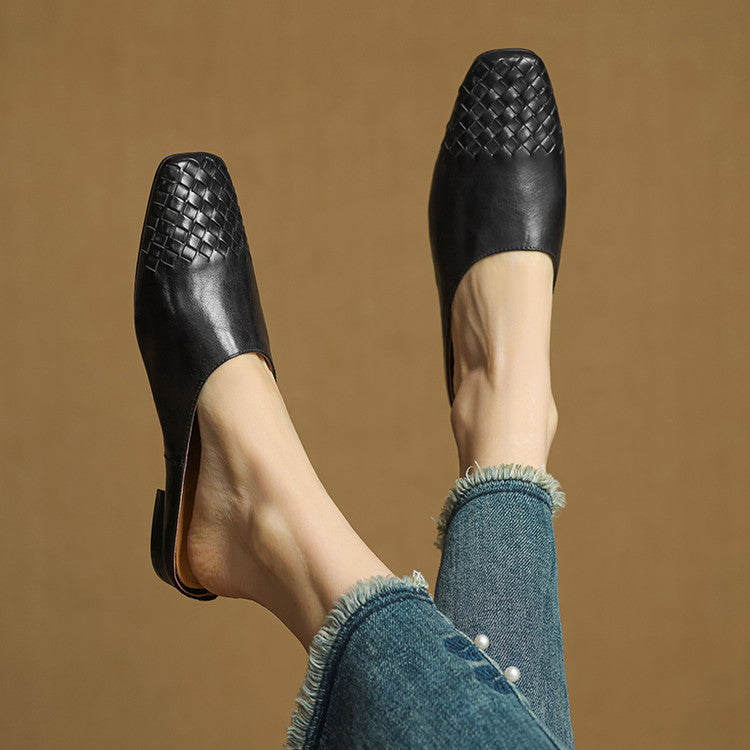 Amara | Leather Mules