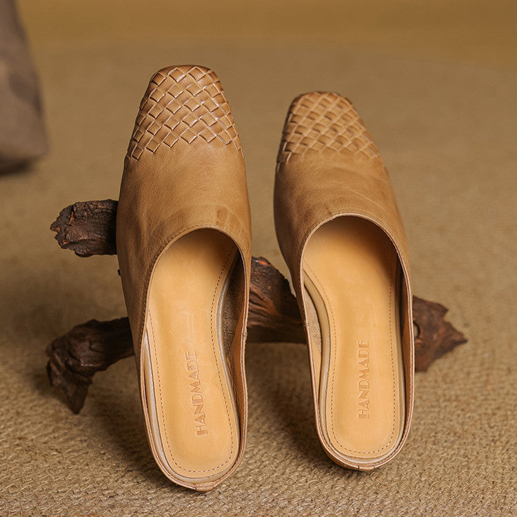 Amara | Leather Mules