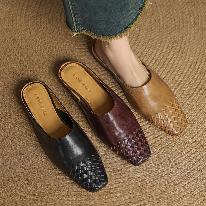 Amara | Leather Mules