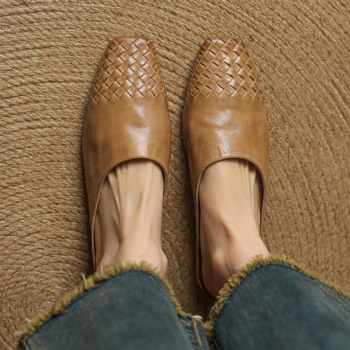 Amara | Leather Mules