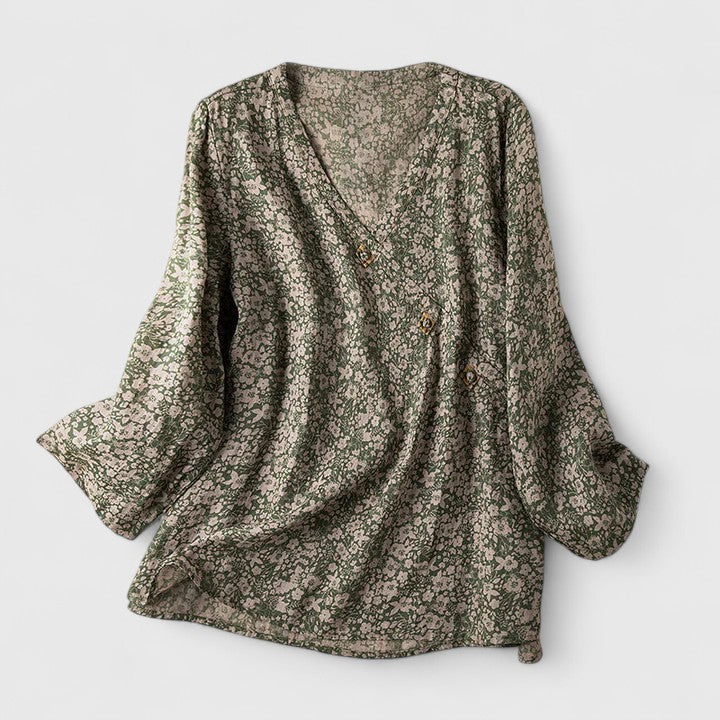 Liora | Linen Comfort Blouse