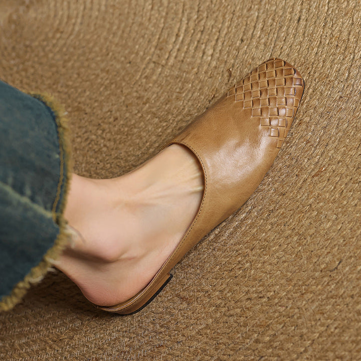 Amara | Leather Mules
