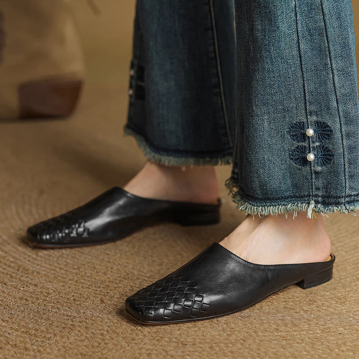 Amara | Leather Mules