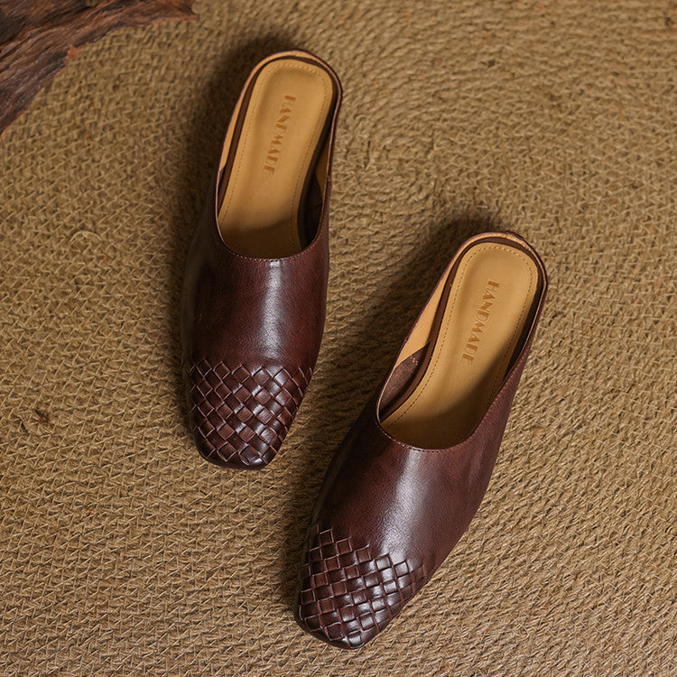 Amara | Leather Mules