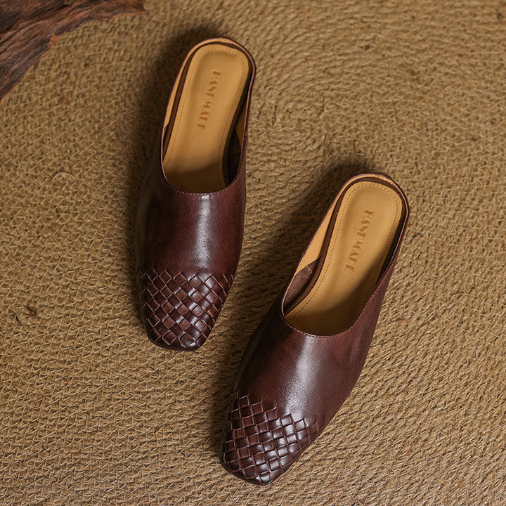 Amara | Leather Mules