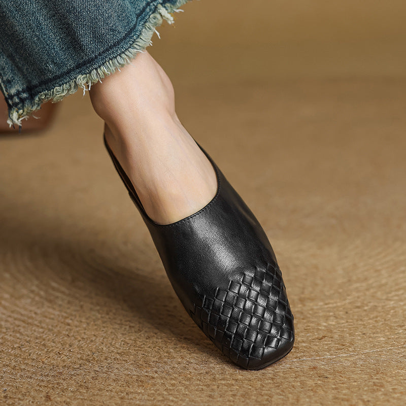 Amara | Leather Mules