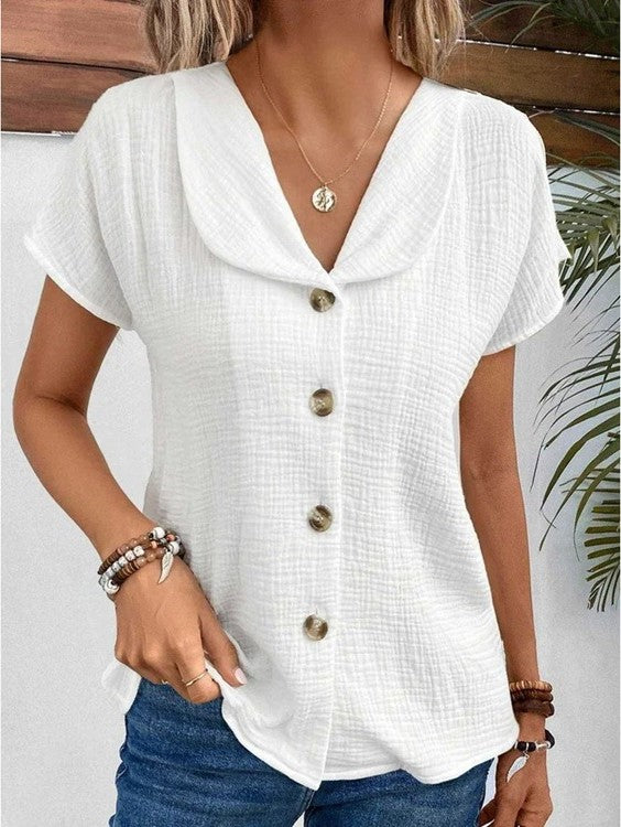 Amara | Button-Up Top