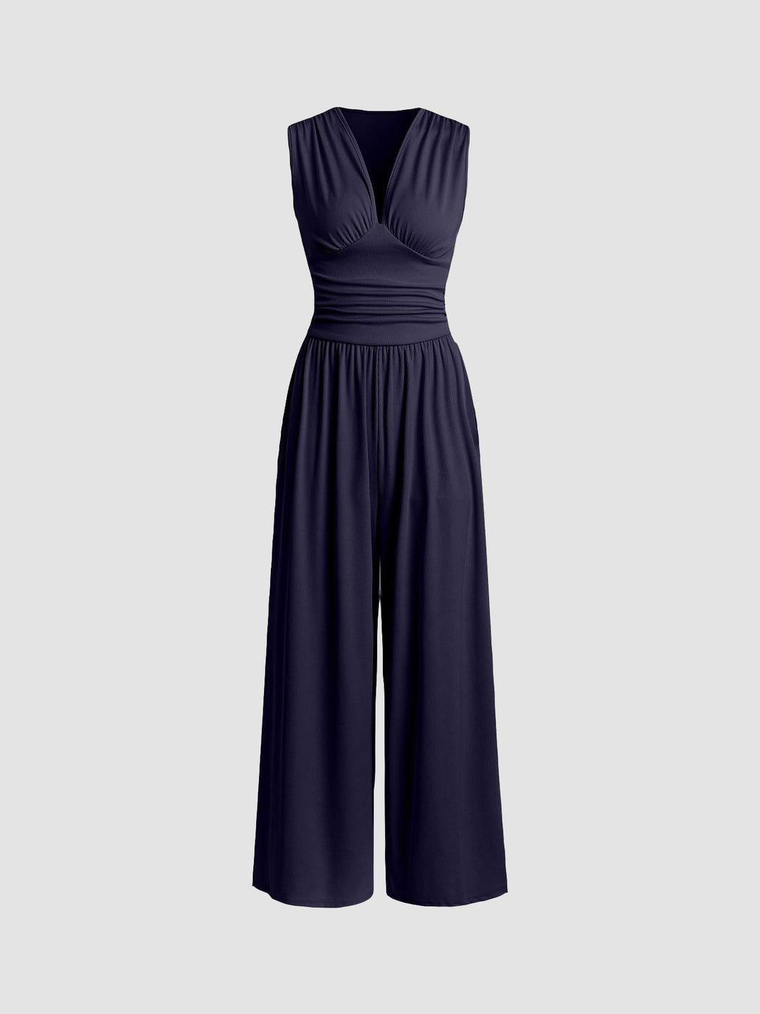 Fiona | Sleeveless Wide-Leg Jumpsuit