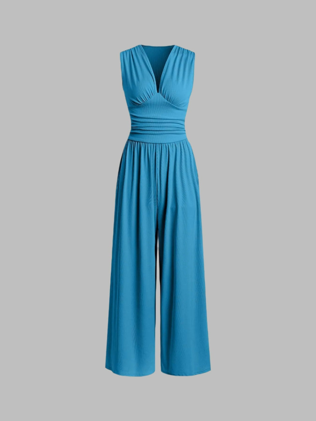 Fiona | Sleeveless Wide-Leg Jumpsuit