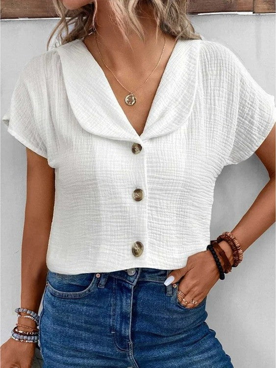 Amara | Button-Up Top