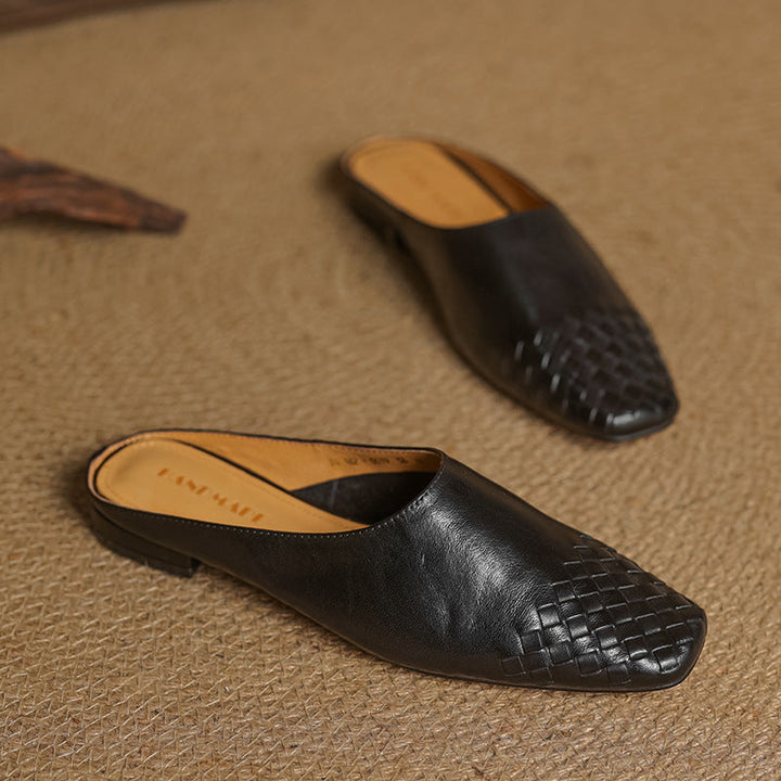 Amara | Leather Mules