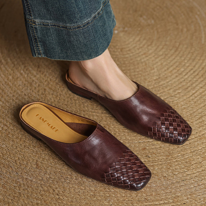 Amara | Leather Mules