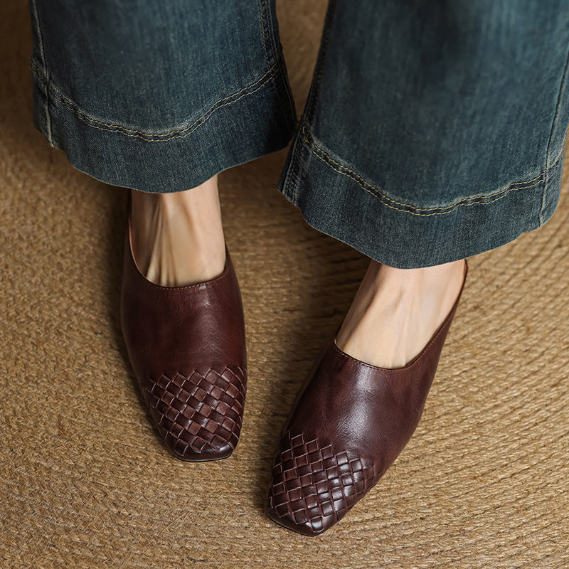 Amara | Leather Mules