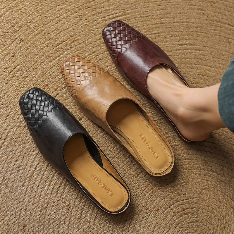 Amara | Leather Mules
