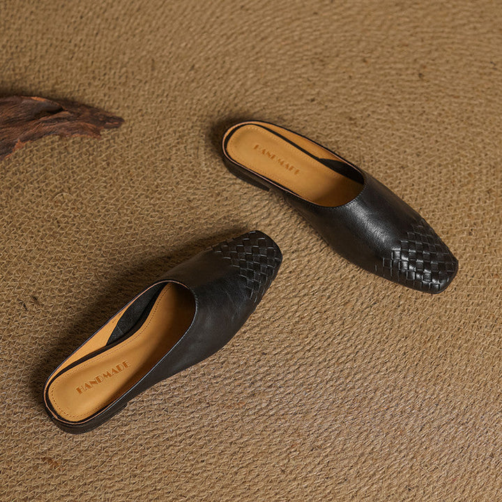 Amara | Leather Mules