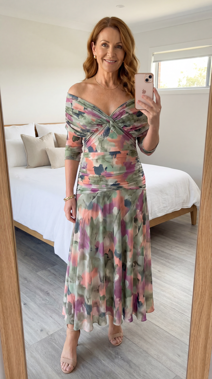 Elena | Maxi Floral Dress