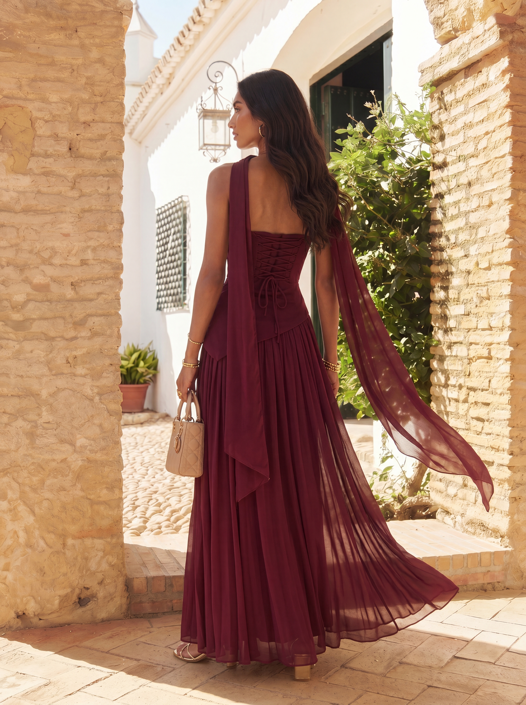 Elowen | Asymmetrical Guest Dress