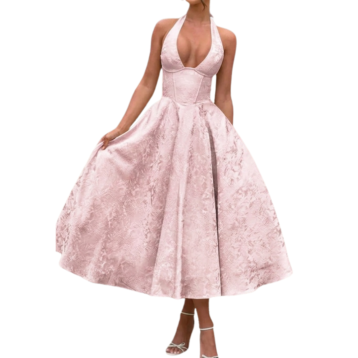 Fiona | Embroidered Evening Dress