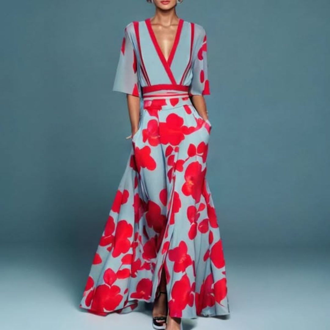Seraphina | Floral Wrap Dress