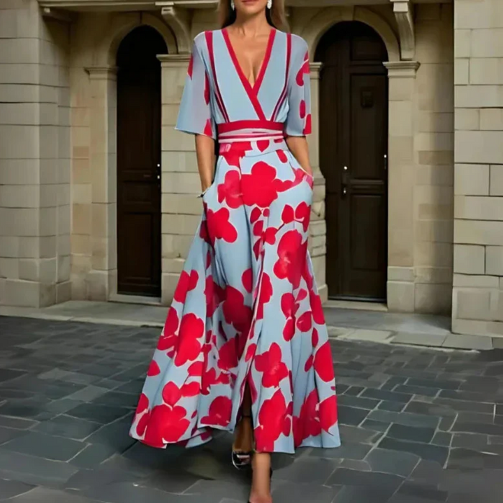 Seraphina | Floral Wrap Dress