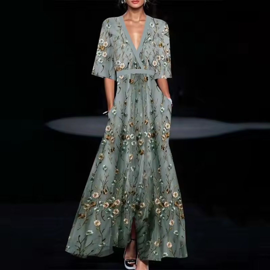 Seraphina | Floral Wrap Dress