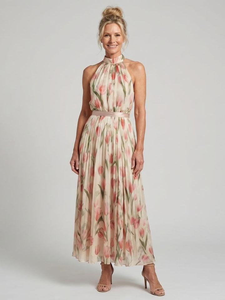 Celeste | Floral Midi Dress