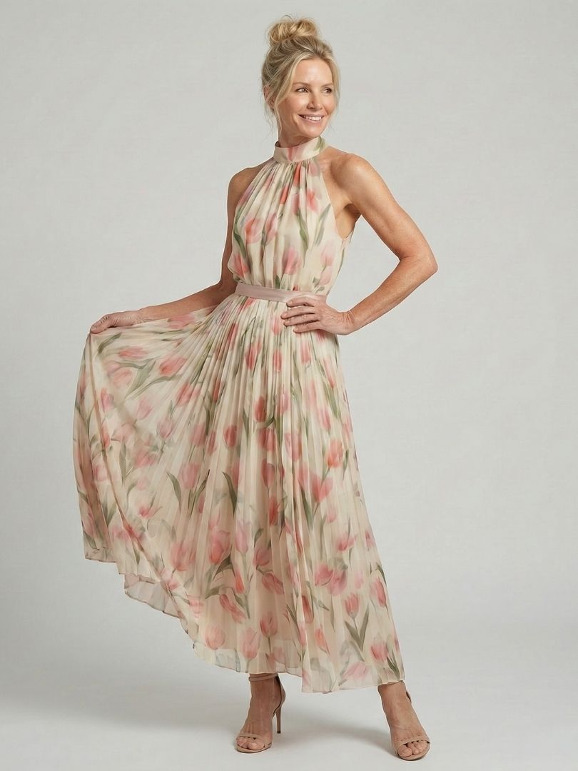 Celeste | Floral Midi Dress