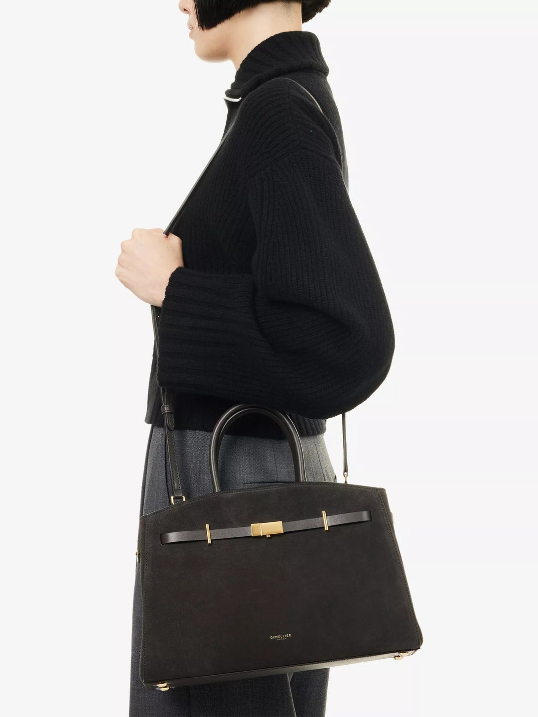 Liora | Midi Leather Handbag