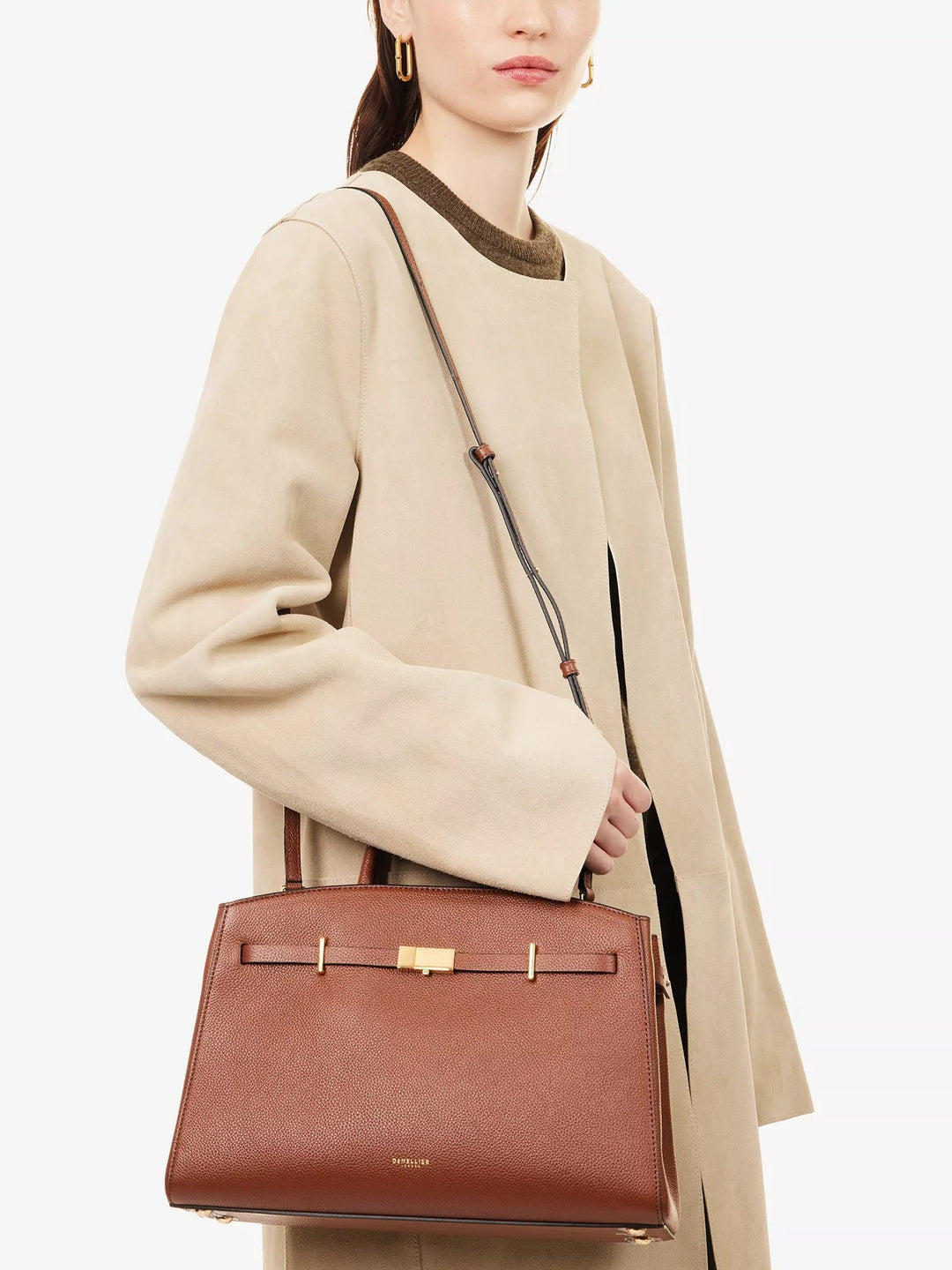 Liora | Midi Leather Handbag