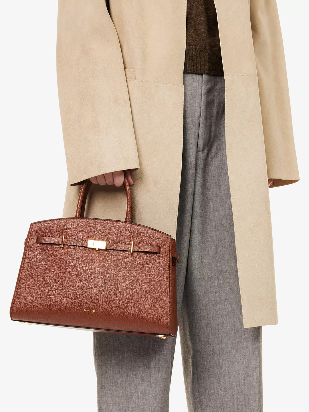 Liora | Midi Leather Handbag