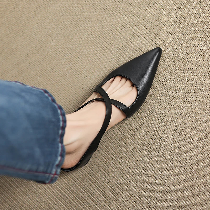 Seraphina | Leather Mules