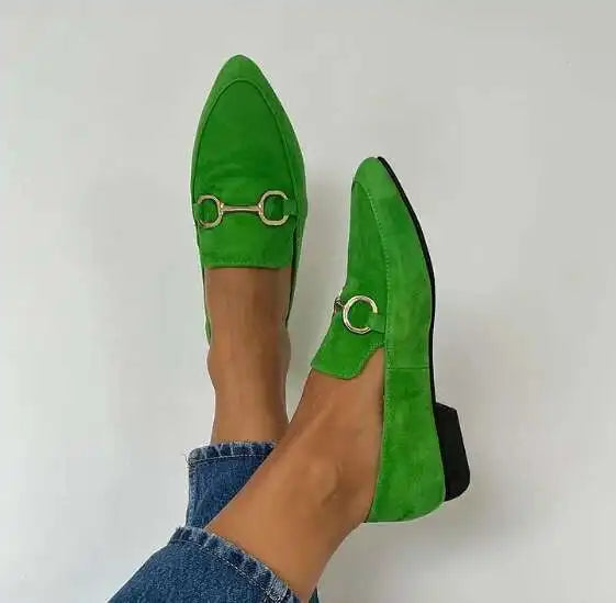 Althea | Suede Loafers