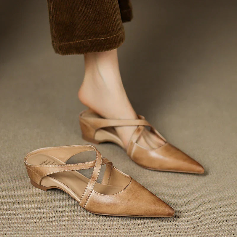 Seraphina | Leather Mules