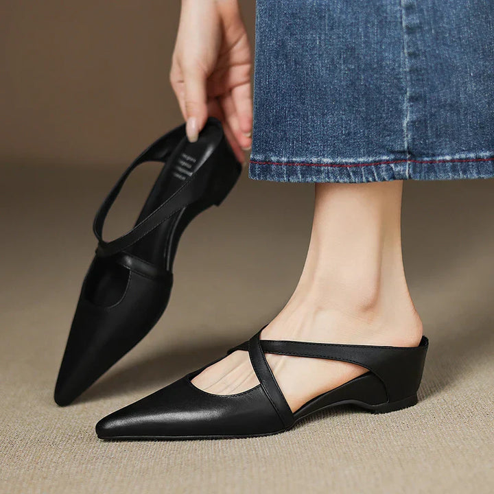 Seraphina | Leather Mules