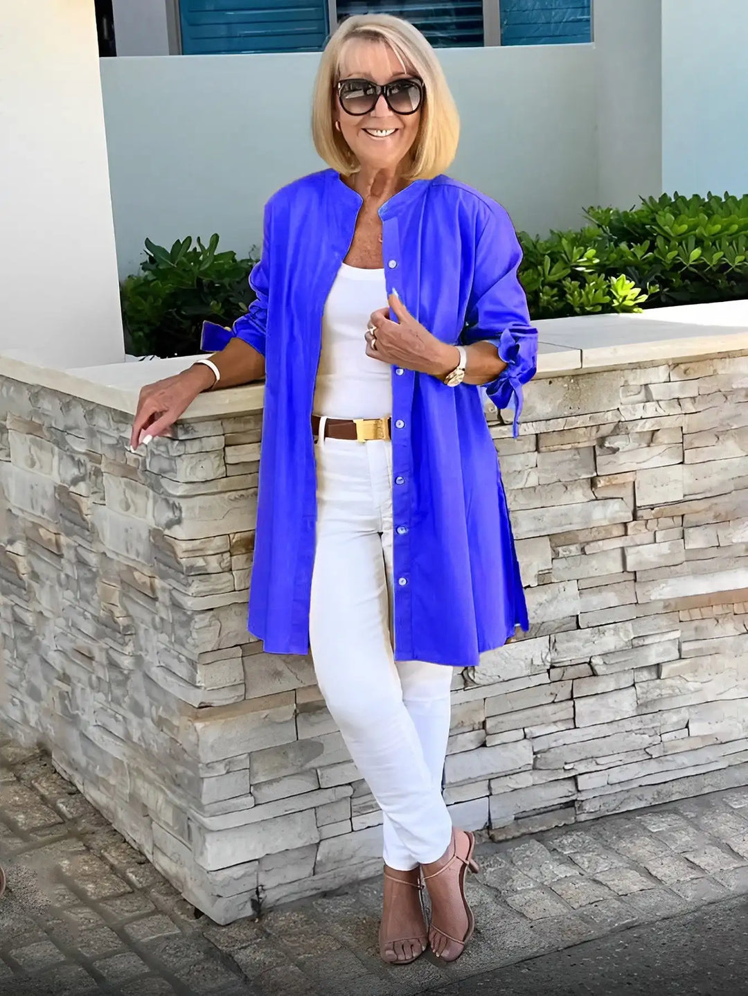 Cassandra | Drape Blouse