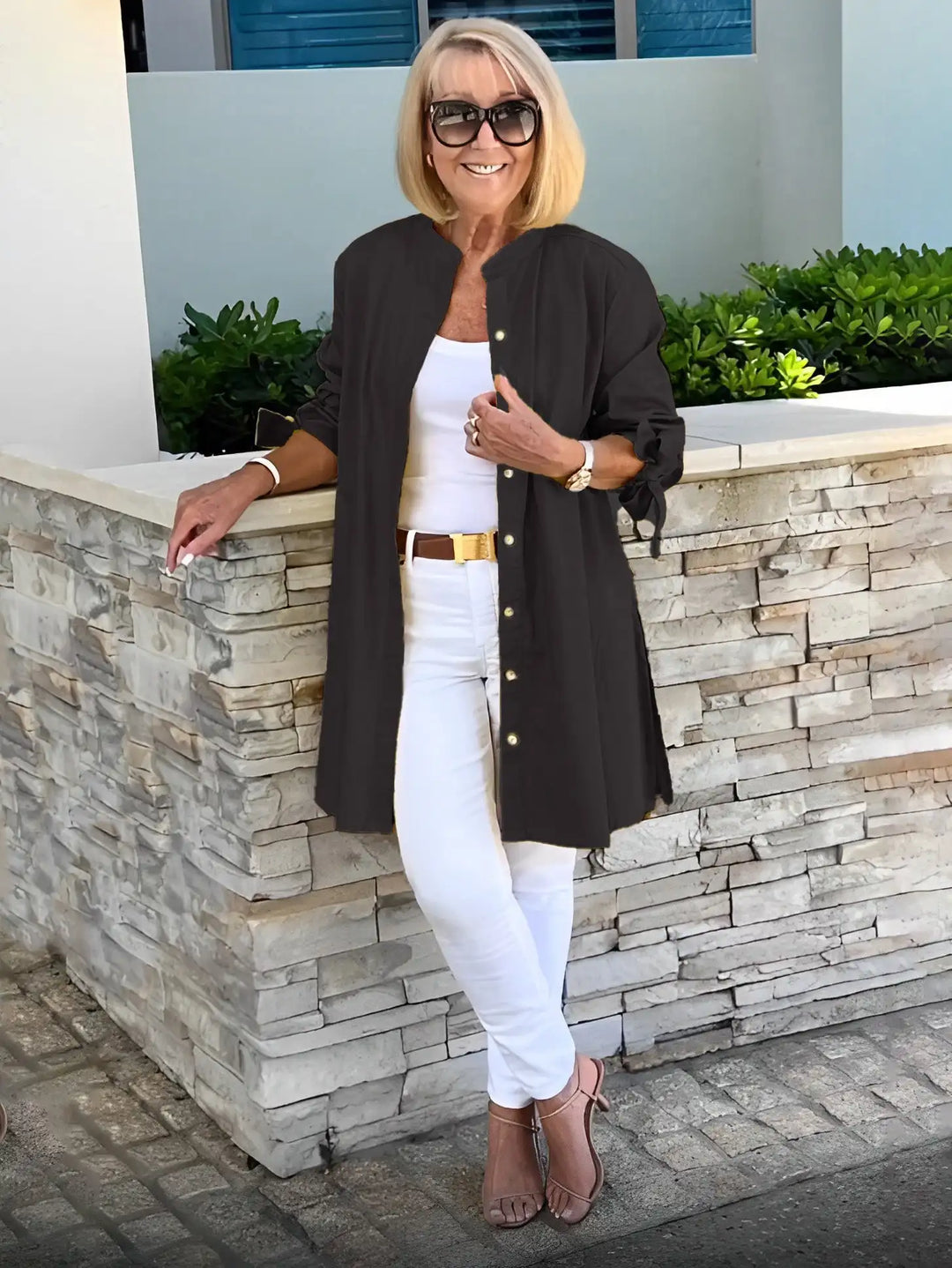 Cassandra | Drape Blouse