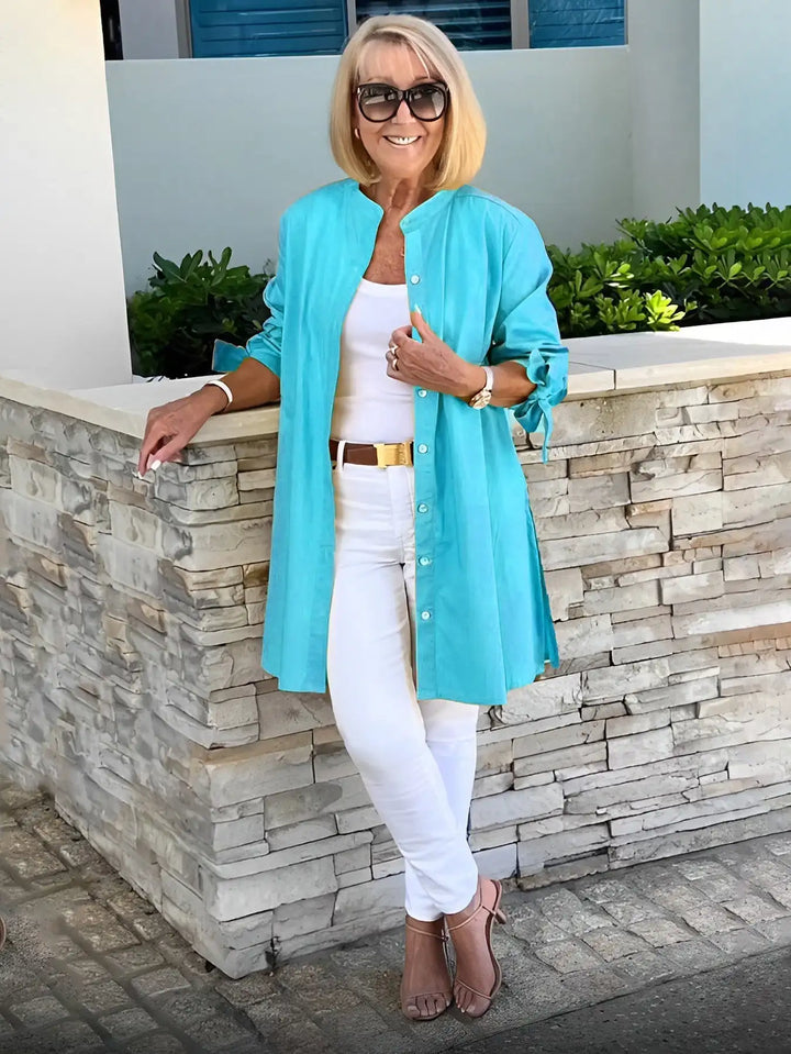 Cassandra | Drape Blouse