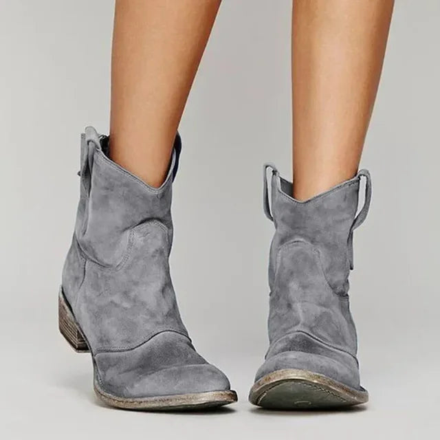 Mireille | Western Ankle Boots
