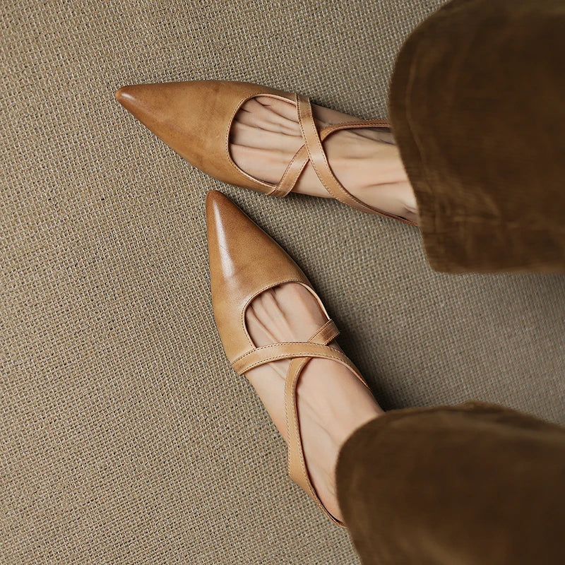 Seraphina | Leather Mules
