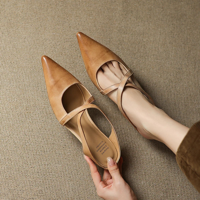Seraphina | Leather Mules