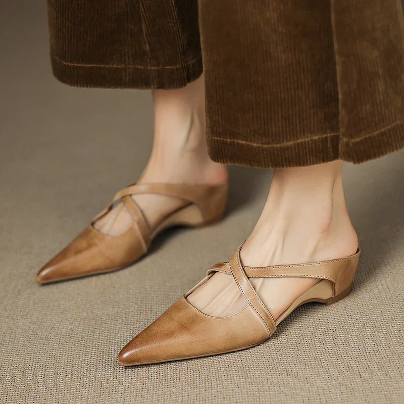 Seraphina | Leather Mules