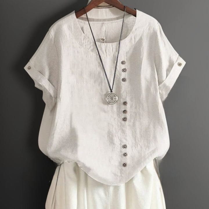 Lila | Button Detail Blouse