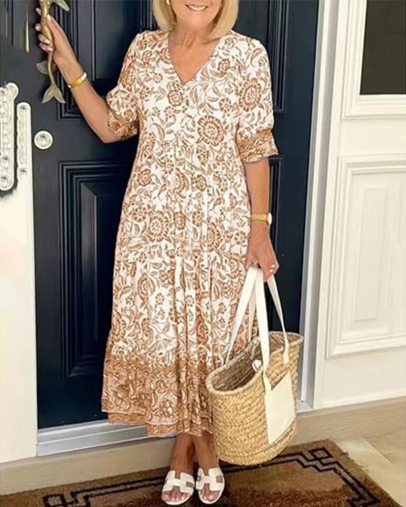 Elowen | Bohemian Maxi Dress
