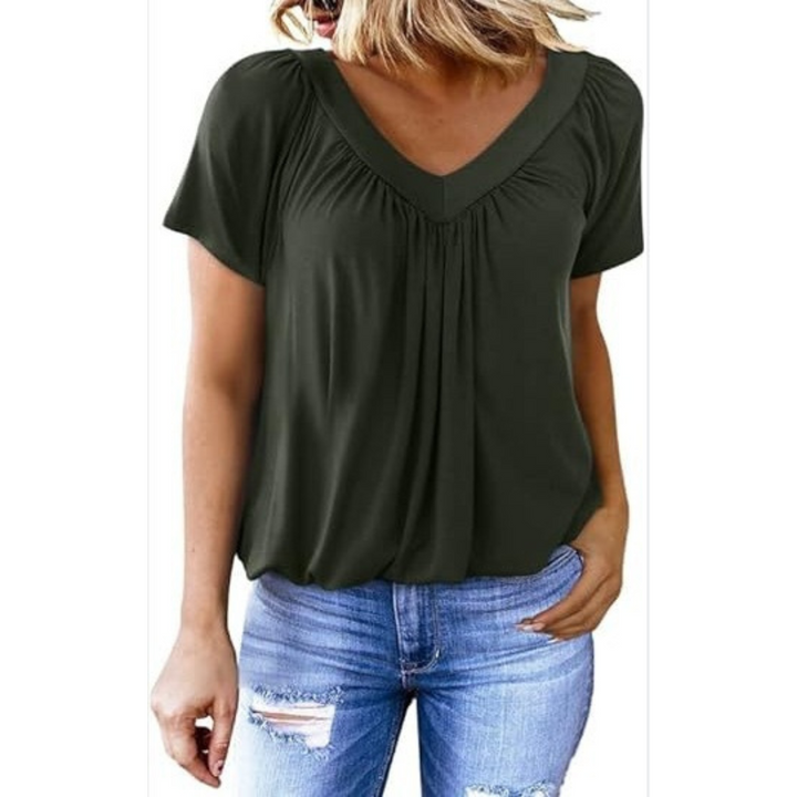 Clara | Casual V-Neck Top