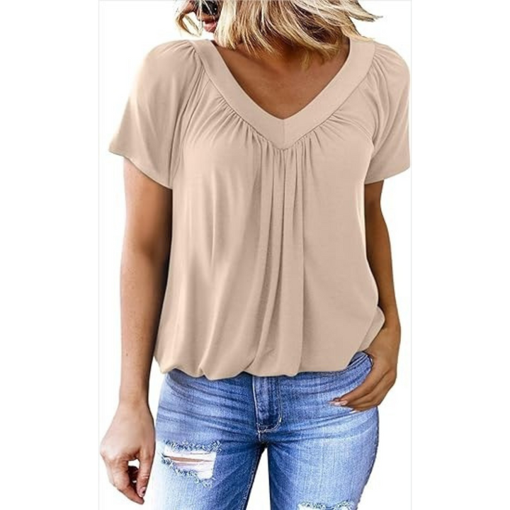 Clara | Casual V-Neck Top