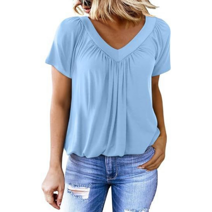 Clara | Casual V-Neck Top