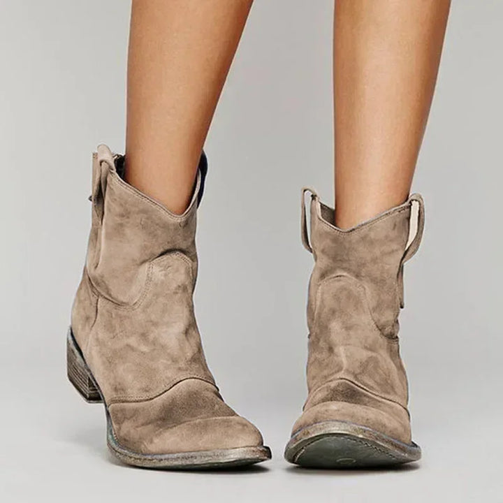 Mireille | Western Ankle Boots