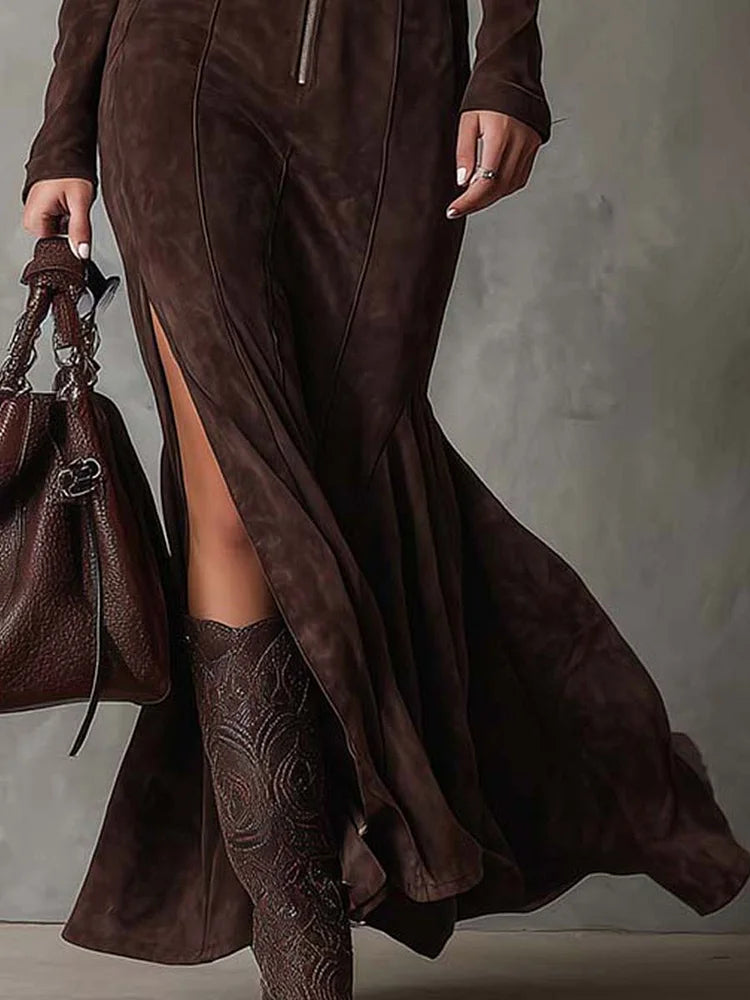 Isadora | Belted Maxi Dress